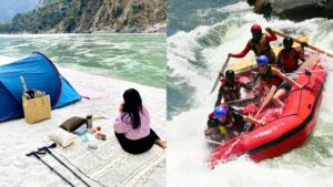 Rishikesh, rafting , camping tour